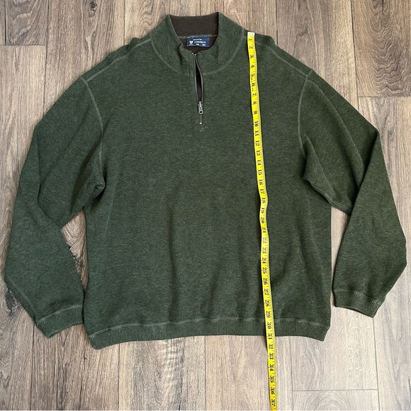 Cremieux Men’s Sweater 1/4 zip Pullover size XXL - Picture 4 of 9